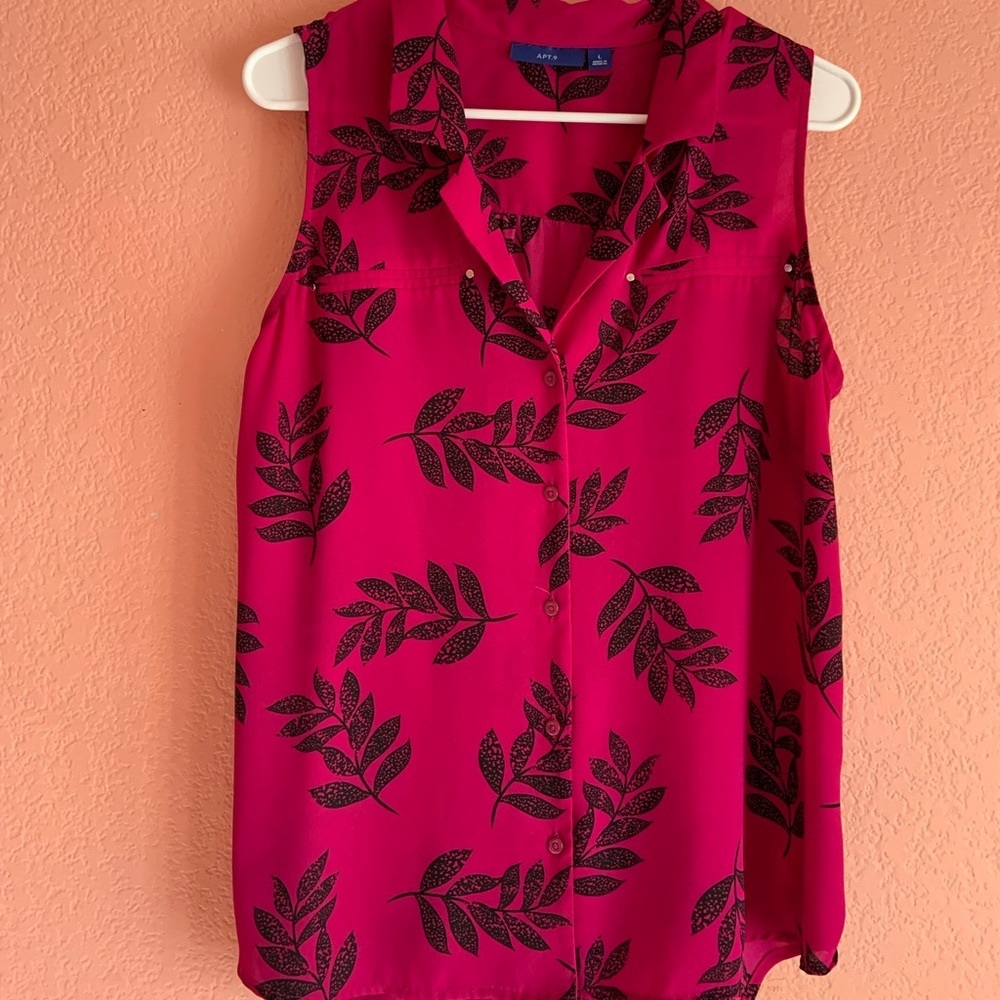 Pretty fuchsia blouse